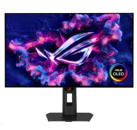 ASUS LCD 27" XG27AQDMGR, 1440p TrueBlack Glossy™ OLED, 240 Hz, 0.03 ms, Neo Proximity Sensor, ASUS OLED Care Pro, ELMB,