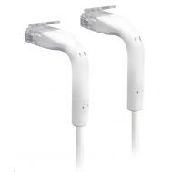 UBNT UniFi Ethernet Patch Kabel [0,3m, Cat6, UTP, licna, bílý]