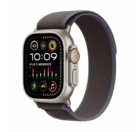 APPLE Watch Ultra 2 GPS + Cellular, 49mm Titanium Case with Blue/Black Trail Loop - S/M