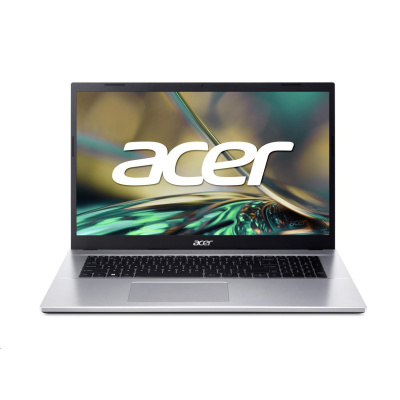 BAZAR - ACER NTB Aspire 3 (A317-54-58Y3),i5-1235U, 17,3" FHD,16GB,512GB SSD,Intel Iris Xe,W11H,Pure Silver - Počk. obal