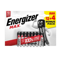 Energizer LR03/16 Max AAA 12+4 zdarma