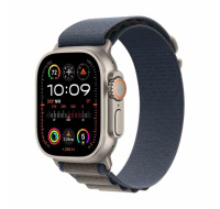 APPLE Watch Ultra 2 GPS + Cellular, 49mm Titanium Case with Blue Alpine Loop - Large