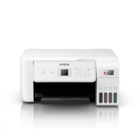 EPSON tiskárna ink EcoTank L3286, 5760x1440dpi, A4, 33ppm, USB, Wi-Fi, sken, bílá