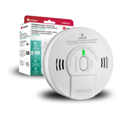 Kidde Hlásič plynu CO a hlásič požáru  K10SCO
