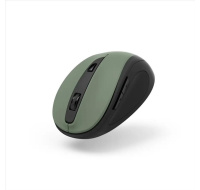 Hama bezdrátová optická myš MW-400 V2, ergonomická, zelená/černá