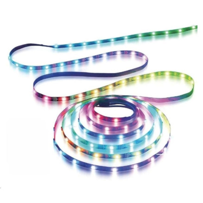 WG - Chytrý LED pásek WG17, 5 metrů, s ovladačem i aplikaci, IP 20, se síťovým adaptérem