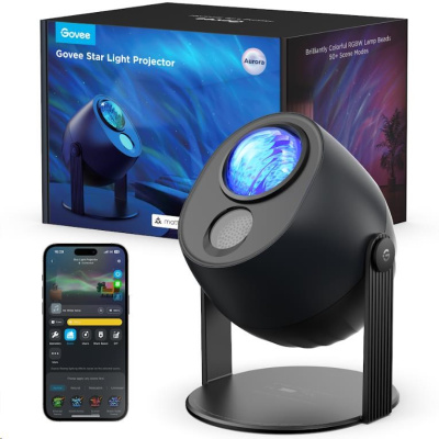 Govee Galaxy Light Projector Pro Matter s reproduktorem