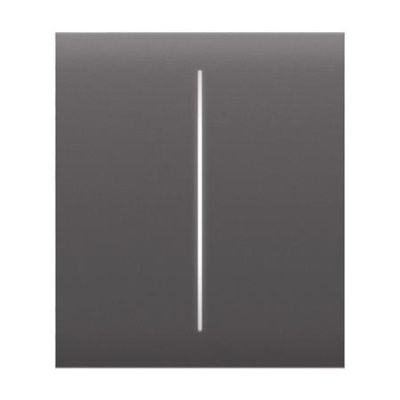 Ajax  CenterButton (2-gang) - Středové dvou tlačítko, šedá