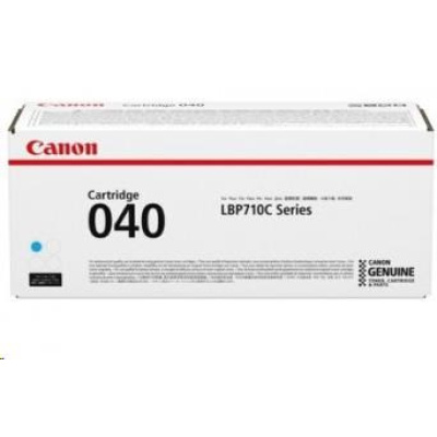 Canon TONER CRG-040HC azurová pro i-SENSYS LBP712Cx, LBP710Cx, imageCLASS LBP712Cdn (10000 str.)