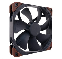 NOCTUA Ventilátor NF-A14 iPPC-2000, 140mm, černá/hnědá