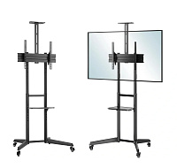 Tv stojan s policemi Fiber Mounts Lutar-2