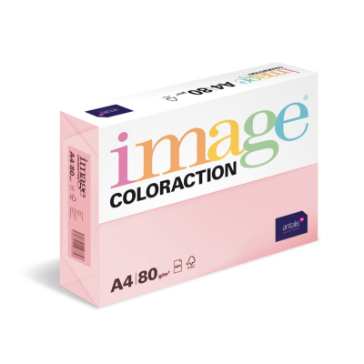 Antalis Papír Image Coloraction Tropic - pastelově růžová (OPI74) A4 (80g/100ks)