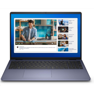 DELL NTB 16 DC16251/C7-150U/16GB/512GB SSD/16" FHD+ /Integrated/FgrPr/3 Cell/65W/WLAN/Backlit Kb/W11 Pro/3Y PS NBD