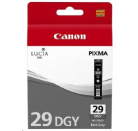 Canon CARTRIDGE PGI-29 DGY tmavě šedá pro PIXMA PRO-1 (710 str.)