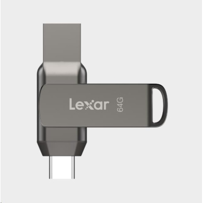 Lexar JumpDrive Dual Drive D400 Type-C/Type-C & Type-A, up to 130MB/s read (USB 3.1) 64GB