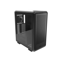 Cooler Master case MasterFrame 500 Mesh Black, Průhledná bočnice, ATX, 2x 200mm Fan, 1x 120mm Fan, Černá