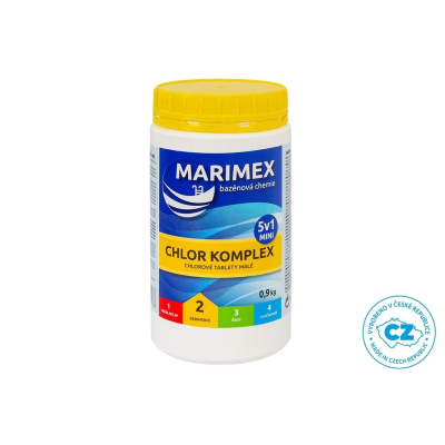 Marimex Komplex Mini 5v1 0,9 kg - bazénová chemie - DEZINFEKCE