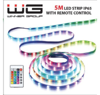 WG - LED pásek WG14, 5 metrů, s ovladačem, IP 65, USB-A