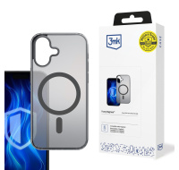 3mk ochranný kryt Frosty MagCase Black pro Apple iPhone 16 Plus