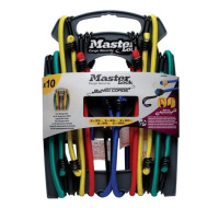 Master Lock Upínací gumy s háčky (10 ks / balení)