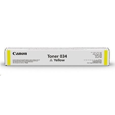 Canon TONER 034 žlutá pro iR-C1225 (7 300 str.)