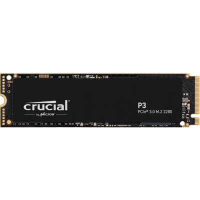 CRUCIAL SSD 1TB P3, M.2 2280, PCIe Gen3x4, R:3500/W:3000MB/s